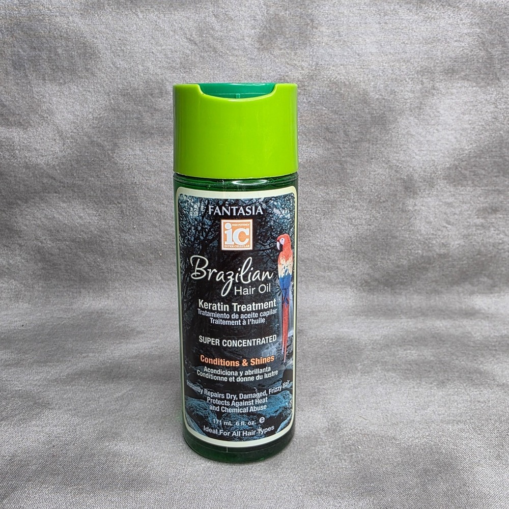 Fantasia IC Brazilian Hair Oil Keratin Treatment 6 fl oz